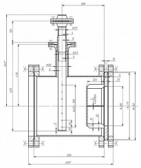 Статический смеситель СНР-400-16